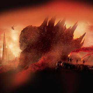 Godzilla poster wallpaper