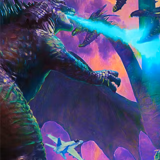 Godzilla poster wallpaper