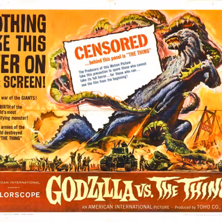 Godzilla poster wallpaper