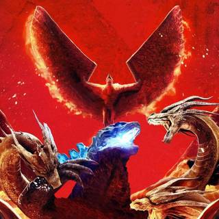 Godzilla poster wallpaper