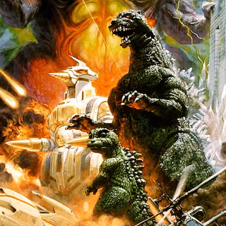 Godzilla poster wallpaper