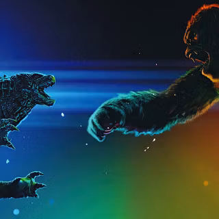 Godzilla poster wallpaper