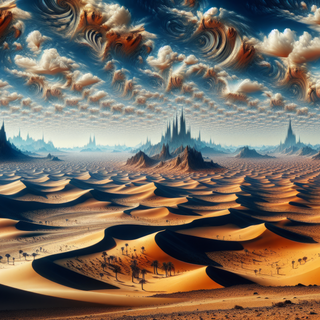 Sahara desert desktop wallpaper