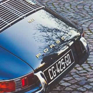 iPhone classic Porsche wallpaper