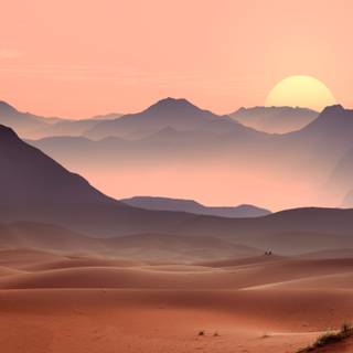 Sahara desert desktop wallpaper