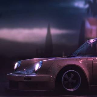 iPhone classic Porsche wallpaper