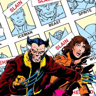 X-Men comic iPhone wallpaper