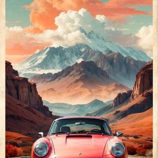 iPhone classic Porsche wallpaper