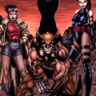 X-Men comic iPhone wallpaper