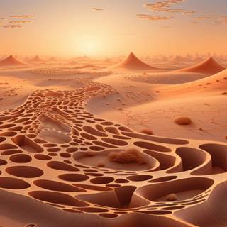 Sahara desert desktop wallpaper