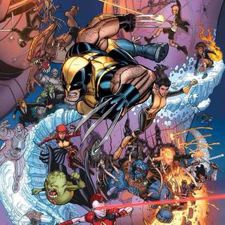 X-Men comic iPhone wallpaper