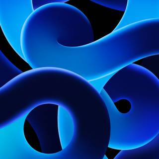 iPhone 14 Pro blue wallpaper