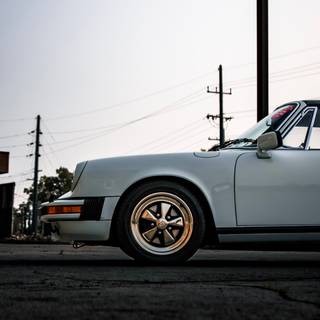 iPhone classic Porsche wallpaper