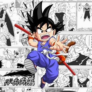 JJK manga panel computer wallpaper