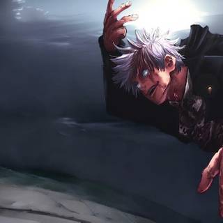 JJK manga panel computer wallpaper