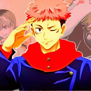 JJK manga panel computer wallpaper