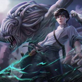 Yuta JJK computer manga wallpaper