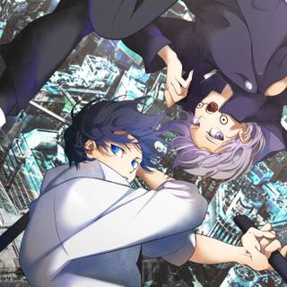 Yuta JJK computer manga wallpaper