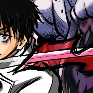 Yuta JJK computer manga wallpaper