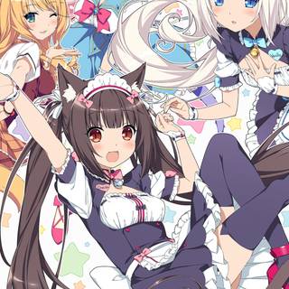Nekopara phone wallpaper