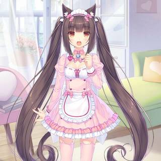 Nekopara phone wallpaper