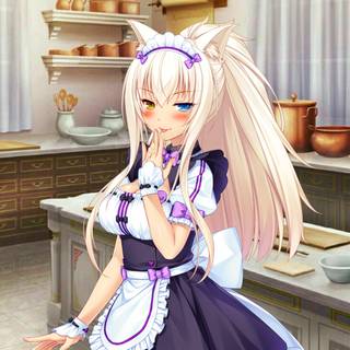 Nekopara phone wallpaper