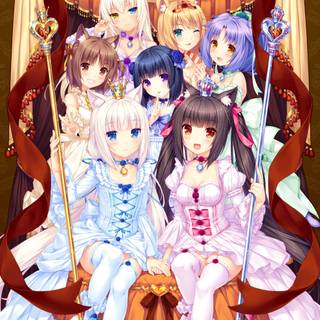 Nekopara phone wallpaper
