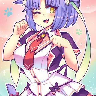 Nekopara phone wallpaper