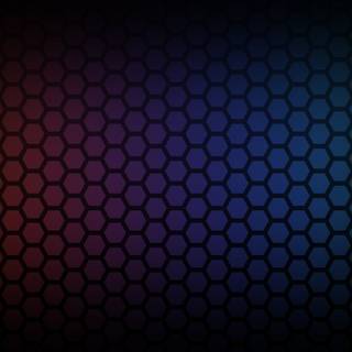 Black honeycomb wallpaper