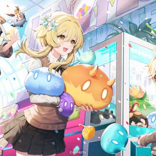 Genshin Impact Slime wallpaper