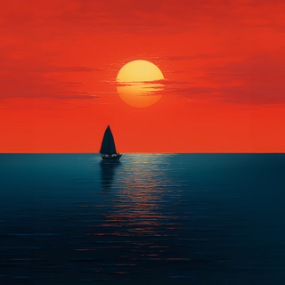 4k desktop chill sunset wallpaper