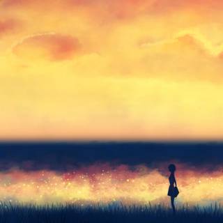 4k desktop chill sunset wallpaper