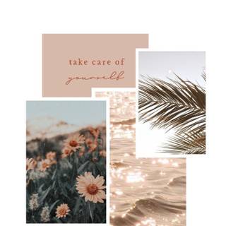 Minimalist retro wallpaper