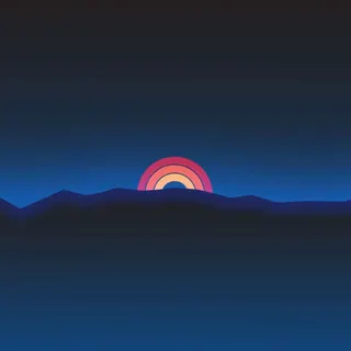 Retro minimal wallpaper