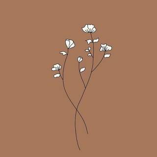 Retro minimal wallpaper