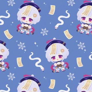 Genshin Impact cute wallpaper