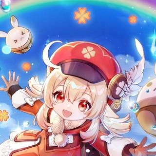 Genshin Impact cute wallpaper