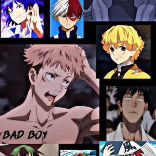 All anime mix wallpaper