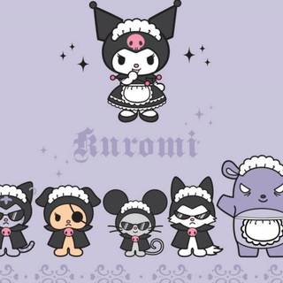 Kuromi HD wallpaper