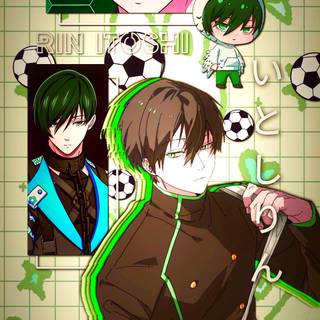 Itoshi Rin iPhone wallpaper