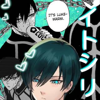 Itoshi Rin iPhone wallpaper