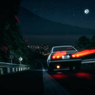 Initial D AE86 wallpaper