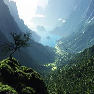 Desktop mountain HD 1920x1080 wallpaper