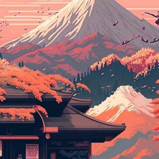 Aesthetic Initial D iPhone wallpaper