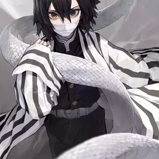 Obanai Iguro phone wallpaper
