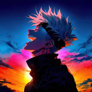 Gojo PC anime wallpaper