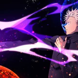 Gojo PC anime wallpaper