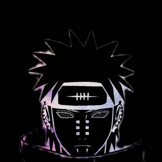 HD black anime wallpaper