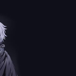 HD black anime wallpaper