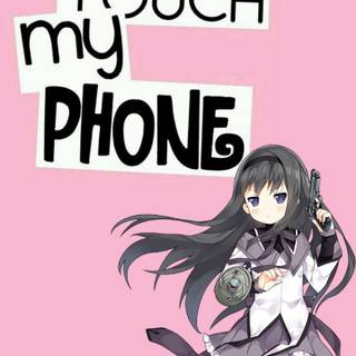 Anime girls cute phone wallpaper